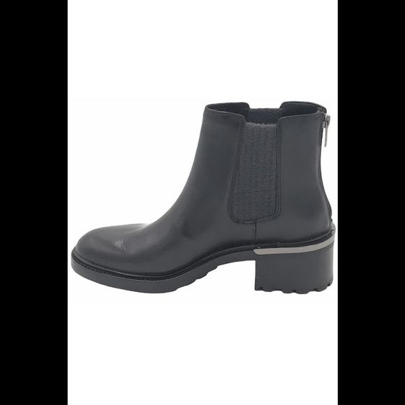 Vince Camuto Leather Chelsea Boots Kelivena Black - Wide - Picture 3 of 5